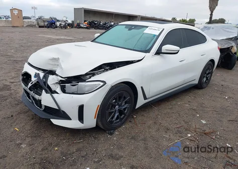 2023 BMW I4 Edrive35 z USA, uszkodzony, nr VIN WBY43AW00PFR40553